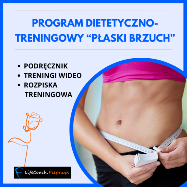 Program dietetyczno-treningowy “Płaski brzuch”